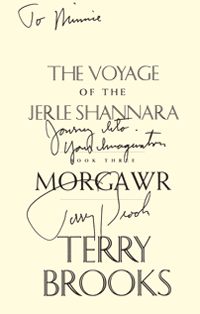 Autograph for Morgawr
