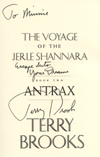 Autograph for Antrax